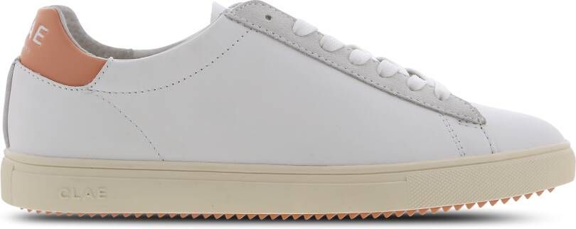 Clae Bradley California Dames Schoenen Wit Maat: 36 Leer Foot Locker