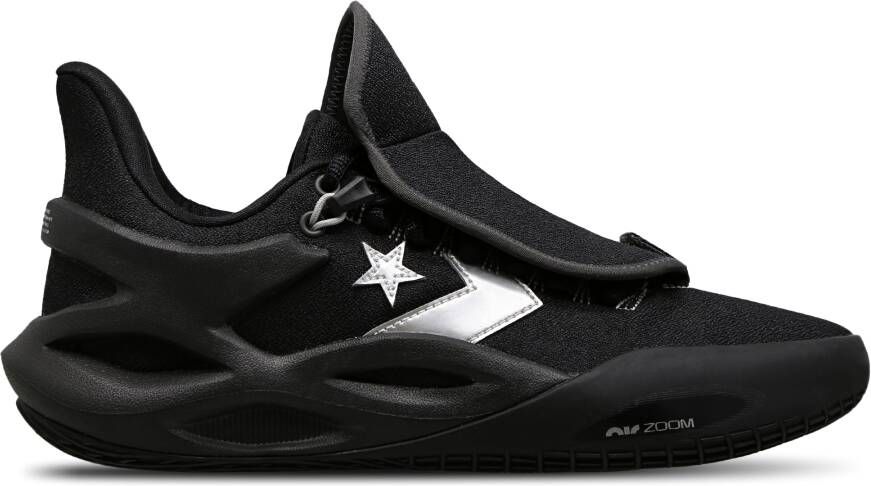 Converse All Star Sneakers Heren Zwart Mesh Synthetisch