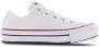 Converse Chuck Taylor All Star Eva Lift Canvas Platform (gs) Fashion sneakers Schoenen white garnet maat: 37 beschikbare maaten:37.5 38 39 38 - Thumbnail 4