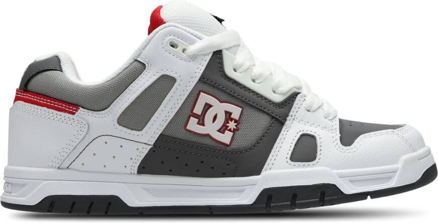 DC Shoes Stag Heren Schoenen Wit Maat: 42 Leer Foot Locker
