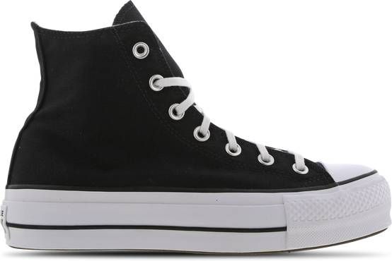 Converse Chuck Taylor All Star Platform High Dames Schoenen Black Textil  Maat 33.5 Foot Locker - Schoenen.nl