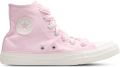 Converse CTAS Kindersneakers Roze Canvas - Roze
