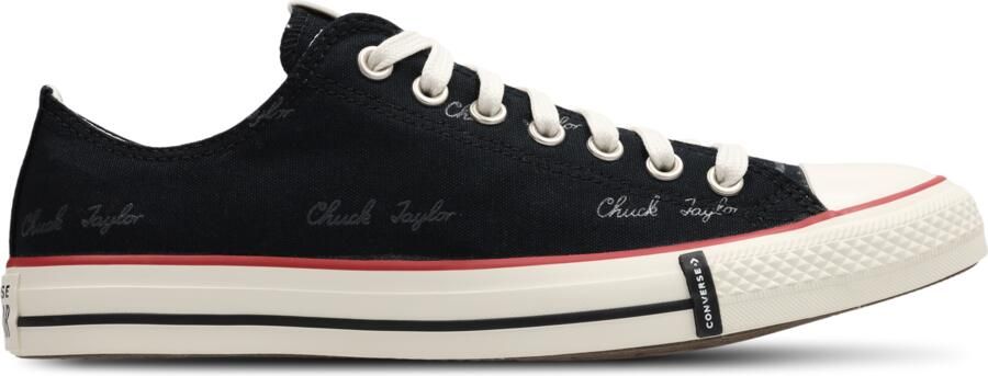 Converse Ctas Ox Sneakers Heren Zwart Canvas