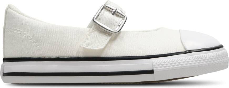 Converse Ctas Dainty Mary Jane Low Unisex Schoenen Wit Maat: 20 Canvas Foot Locker