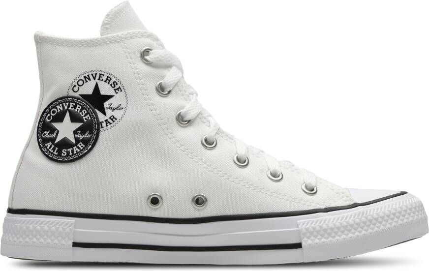 Converse Ctas Hi Unisex Schoenen Wit Maat: 37.5 Canvas Foot Locker