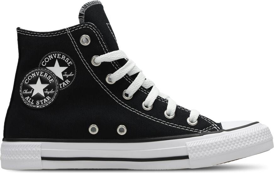 Converse Ctas Hi Unisex Schoenen Zwart Maat: 37.5 Canvas Foot Locker