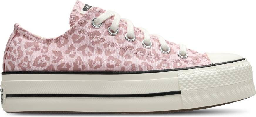 Converse Ctas Lift Hi Dames Schoenen Roze Maat: 35 Canvas Foot Locker