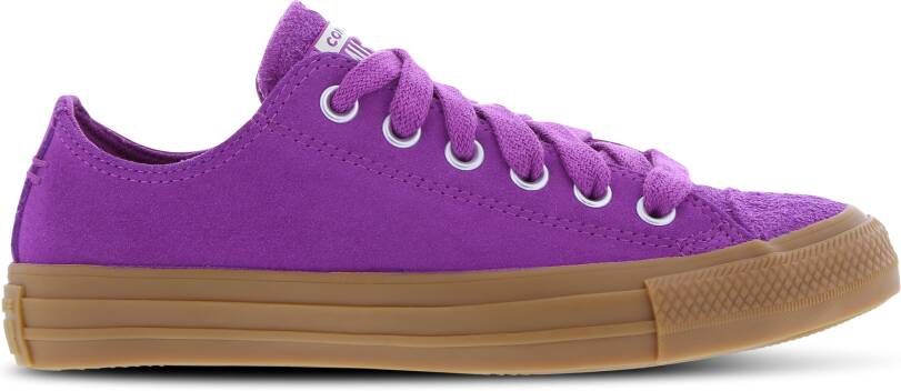 Converse Ctas Low Dames Schoenen Paars Maat: 36 Suède Foot Locker