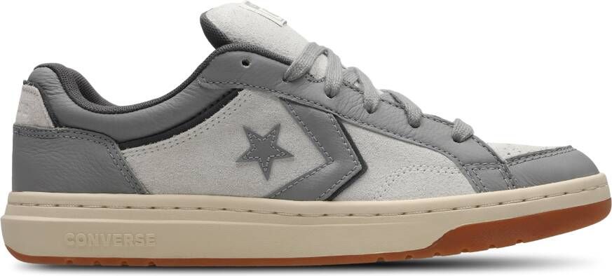 Converse Pro Blaze Heren Schoenen Grijs Maat: 40.5 Leer Foot Locker