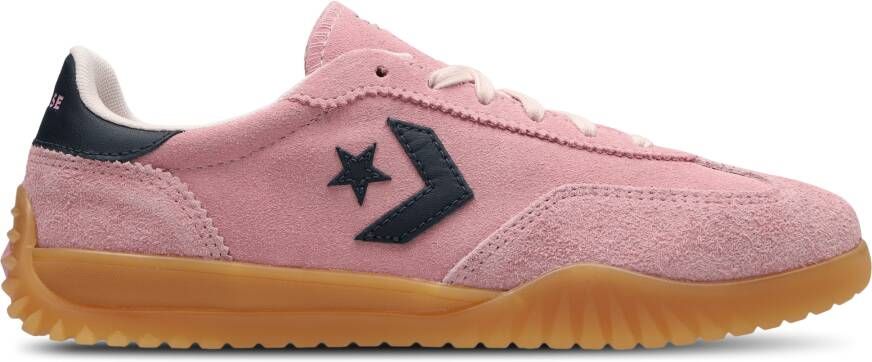Converse Run Star Trainer Dames Schoenen Roze Maat: 37.5 Suède Foot Locker