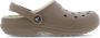 Crocs Klassieke Gevoerde Klomp in Beige - Thumbnail 3