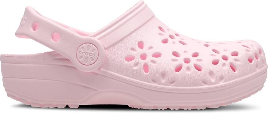 Crocs Classic Unisex Schoenen Roze Maat: 32-33 Mesh Synthetisch Foot Locker