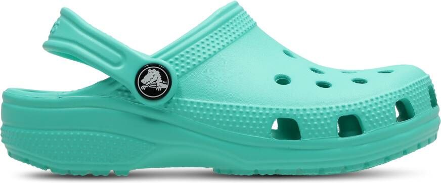 Crocs Classic Unisex Schoenen Teal Maat: 32-33 Mesh Synthetisch Foot Locker