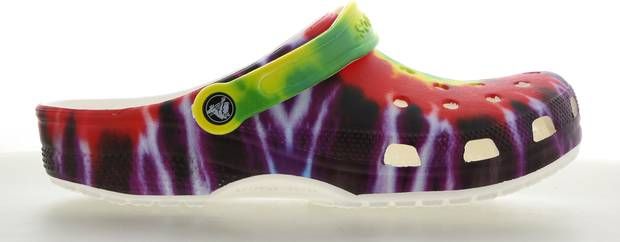 Crocs KlapkiClassic Tie Dye Graphic Clog 205453 Rood Heren - Foto 4
