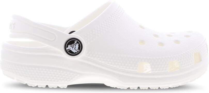 Crocs Classic Unisex Schoenen Wit Maat: 32-33 Mesh Synthetisch Foot Locker