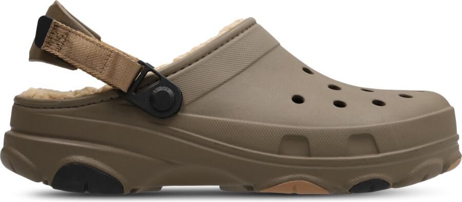 Crocs Clog Slippers en Sandalen Heren Bruin Rubber