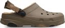 Crocs Clog Slippers en Sandalen Heren Bruin Rubber
