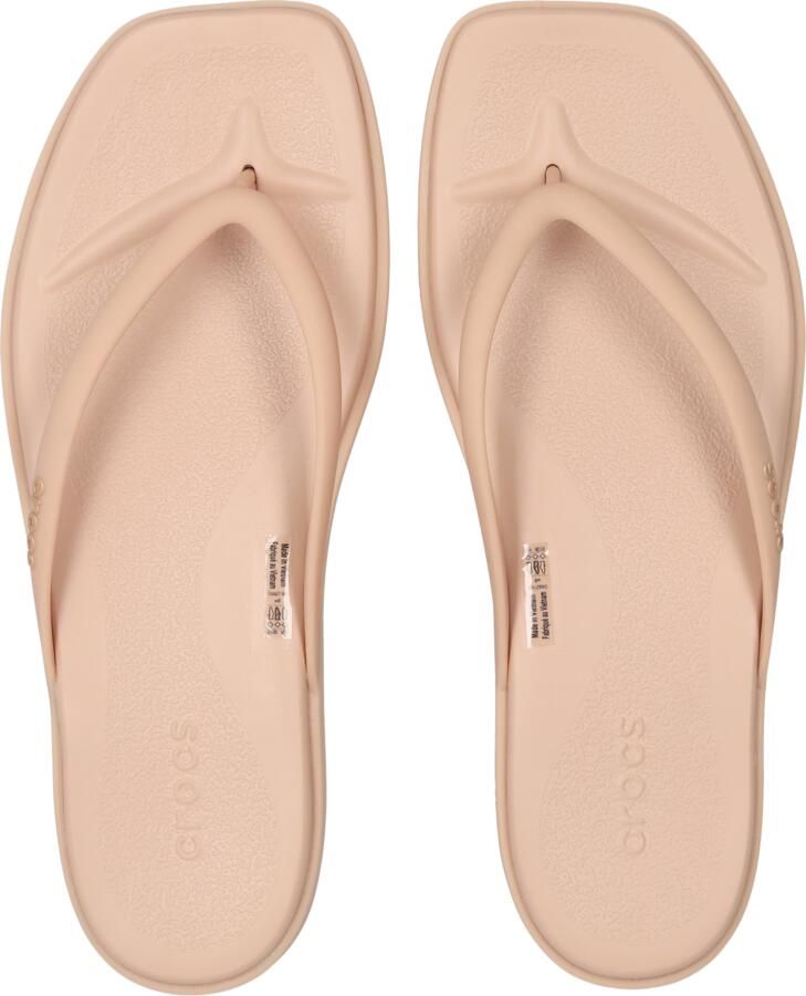Crocs Miami Slippers en Sandalen Dames Beige Maat 37-38 Plastic