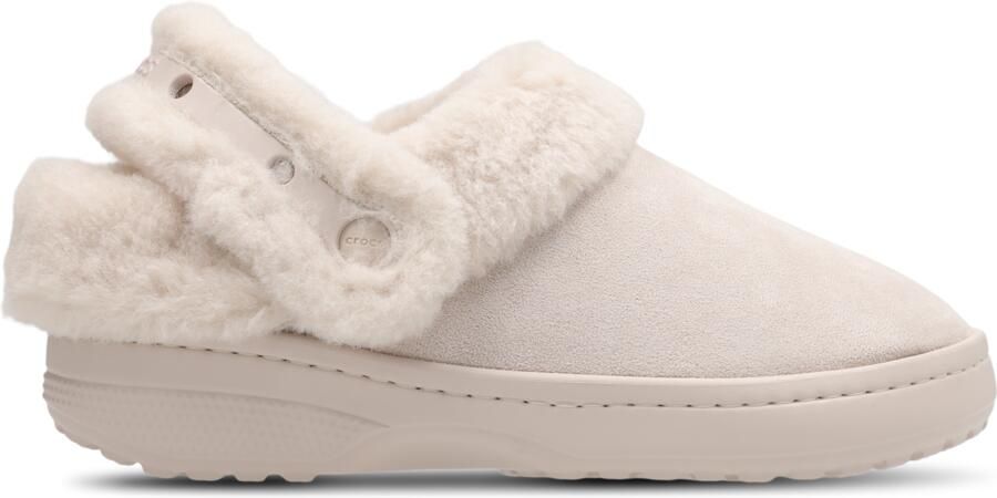 Crocs Suede Slippers en Sandalen Dames Bruin Plastic