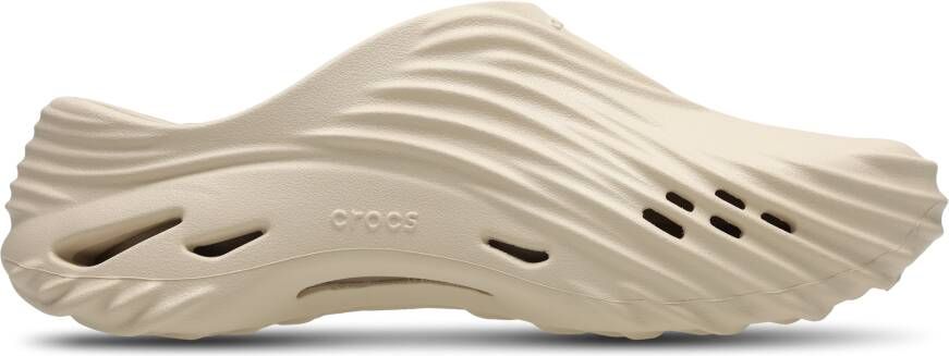 Crocs Echo Heren Slippers en Sandalen Beige Maat: 41-42 Rubber Foot Locker