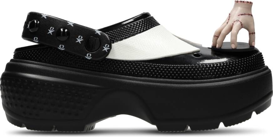 Crocs Clog Dames Slippers en Sandalen Zwart Maat: 37-38 Plastic Foot Locker