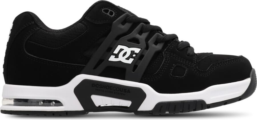 DC Shoes At-2 Sneakers Heren Zwart Leer