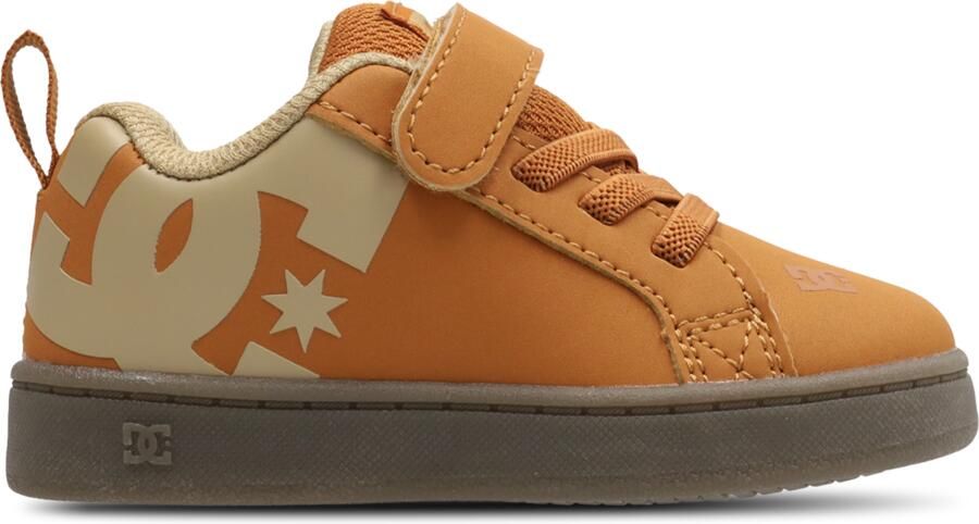 DC Shoes Court Graffik Babyschoenen Bruin Suède