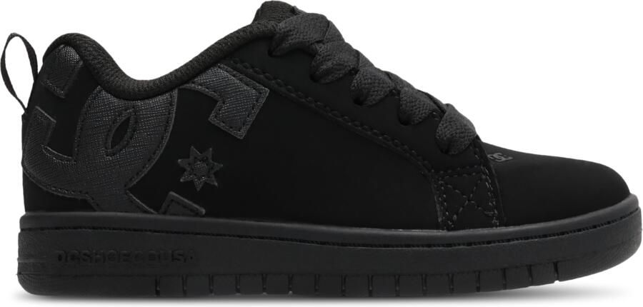 DC Shoes Court Graffik Peuterschoenen Zwart Suède
