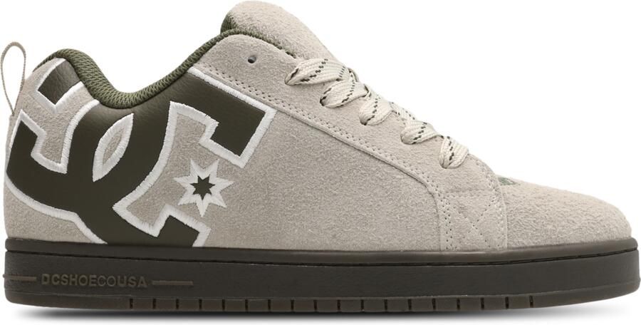 DC Shoes Court Graffik Sneakers Heren Beige Suède