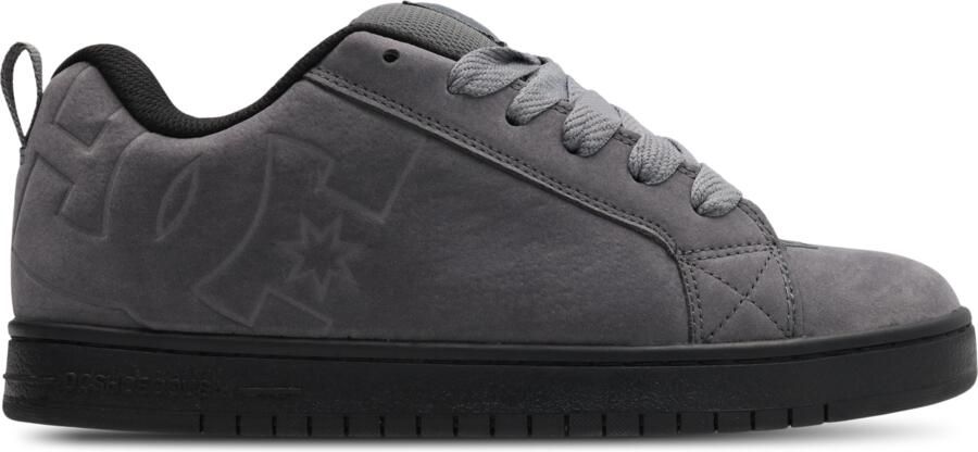 DC Shoes Court Graffik Sneakers Heren Grijs Suède