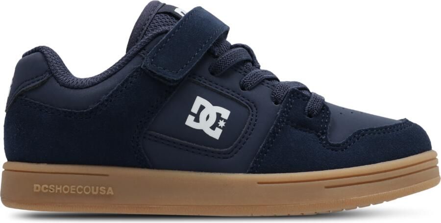 DC Shoes teca 4 V Peuterschoenen Blauw Leer