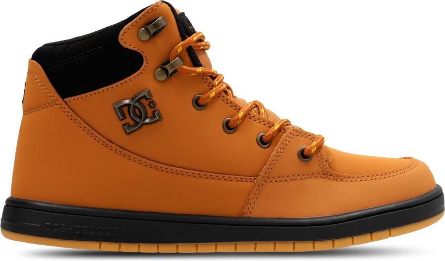 DC Shoes Rovik Kindersneakers Bruin Leer