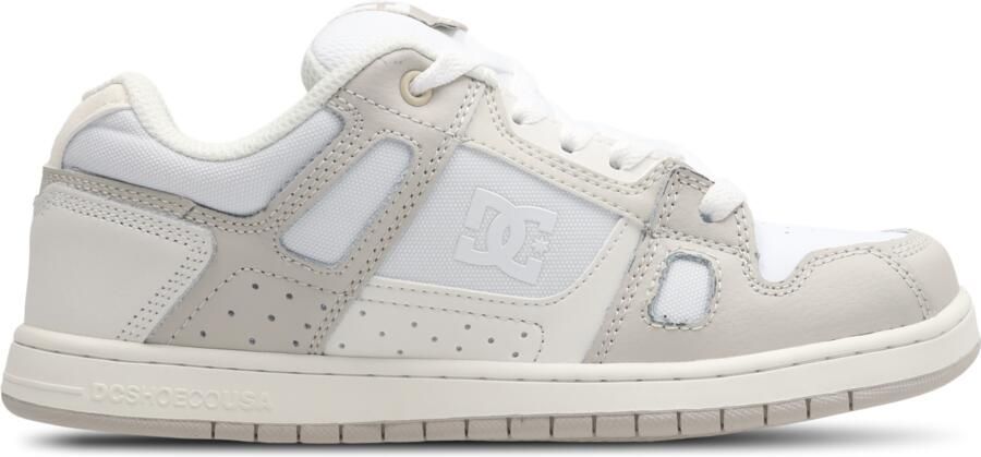DC Shoes Stag Kindersneakers Beige Leer