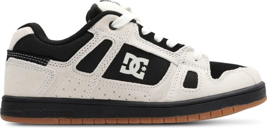 DC Shoes Stag Kindersneakers Wit Leer