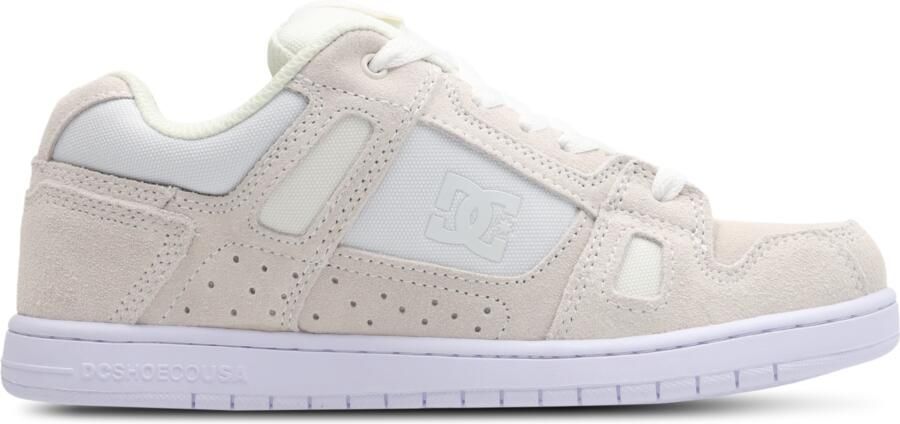 DC Shoes Stag Kindersneakers Wit Leer