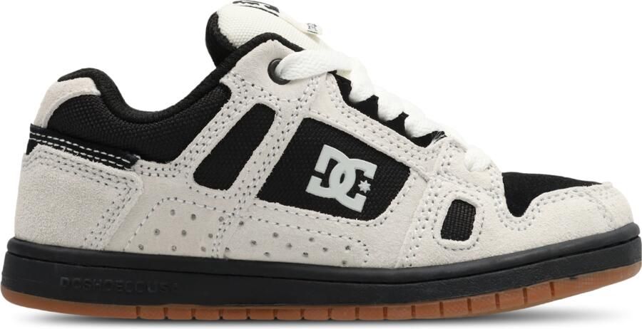 DC Shoes Stag Peuterschoenen Wit Leer
