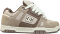 DC Shoes Stag Heren Beige Leren schoenen - Beige