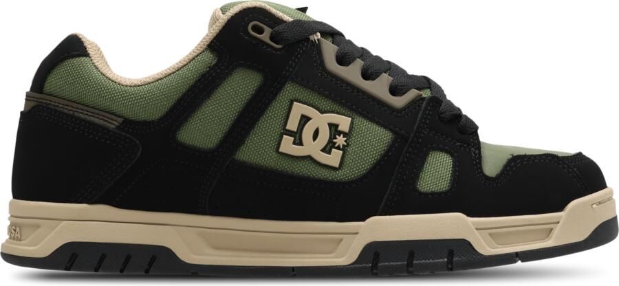 DC Shoes Stag Sneakers Heren Zwart Suède