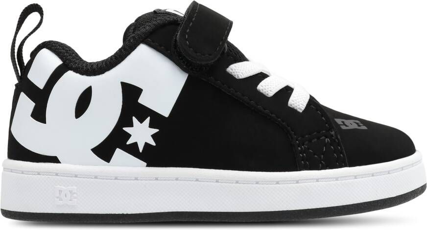 DC Shoes Court Graffik Babyschoenen Zwart Suède