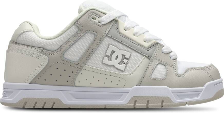 DC Shoes Stag Heren Schoenen Beige Maat: 39 Leer Foot Locker