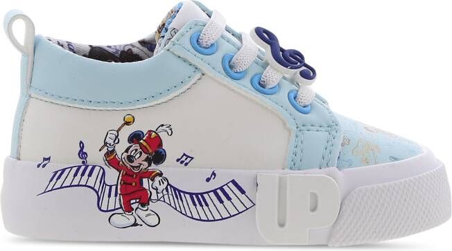 GROUND UP Disney 100 Lace Up Babyschoenen Blauw Canvas