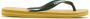 Havaianas Brasil Logo teenslippers geel groen Jongens Meisjes Rubber 33 34 - Thumbnail 7