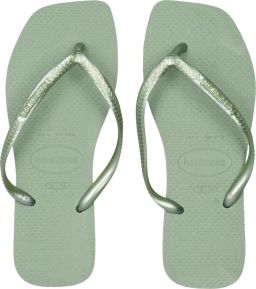 Havaianas Slim Square Flip Flops Dames Groen- Dames Groen