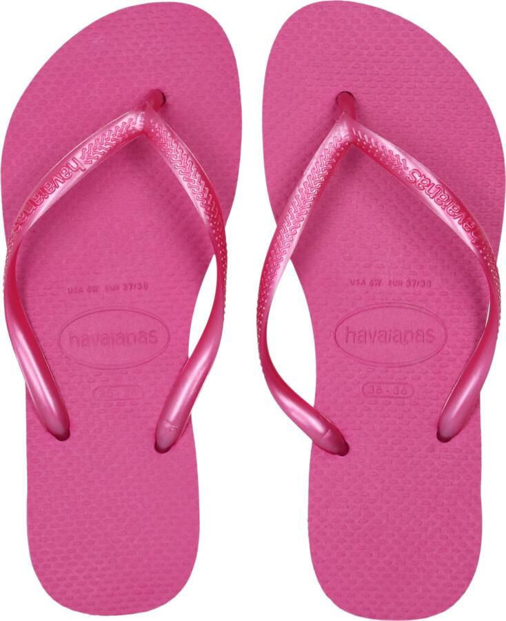 Havaianas HAV. SLIM METALLIC Roze GUM Dames Slippers Roze gum - Foto 4