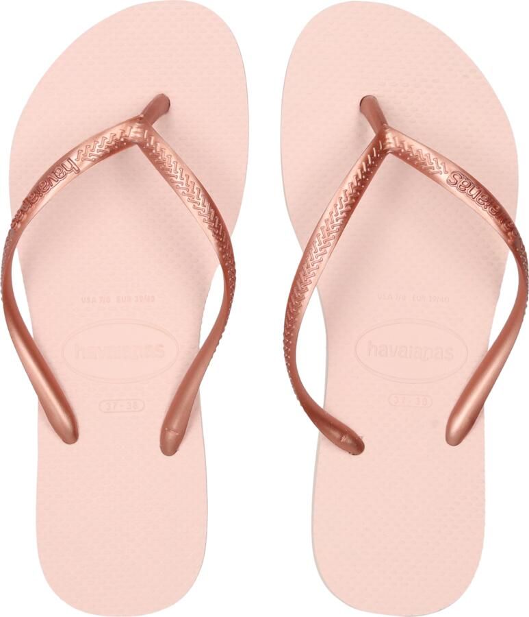 Havaianas Slim Slippers en Sandalen Dames Roze Plastic - Foto 5