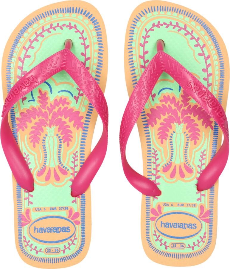 Havaianas Top Summer Vibes Slippers en Sandalen Dames Roze Plastic - Foto 3