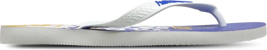 Havaianas Top Heren Slippers en Sandalen Beige Maat: 39-40 Leer Foot Locker