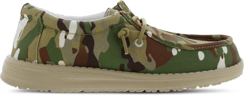 HEYDUDE Wally Youth Camouflage Basisschool Schoenen