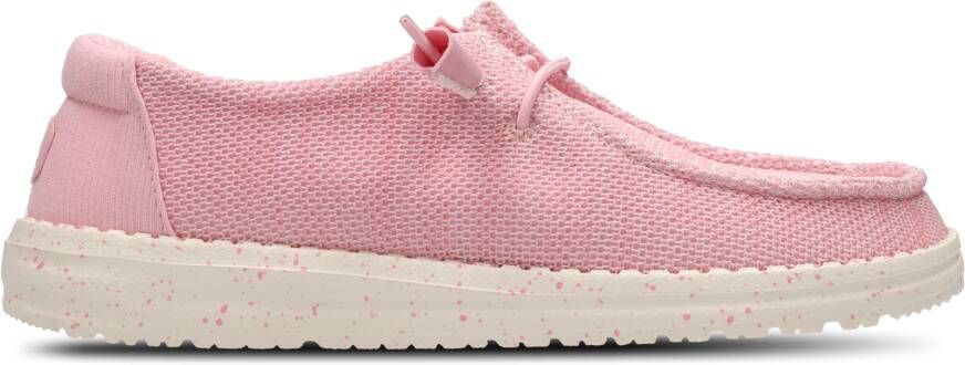 HEYDUDE Wendy Stretch Sox Dames Schoenen Bruin Maat: 37 Canvas Foot Locker