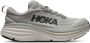 HOKA Lage Sneakers Dames Bondi 8 Maat: 43 1 3 Materiaal: Textiel Kleur: Grijs - Thumbnail 4